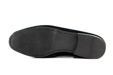 芸能人も多数愛用【雑誌OCEANS掲載ブランド!】Honour Ovation(アナーオベーション) チェーンホースフリンジローファー【メンズ/レディース/ユニセックス】【ブラック/黒】【レザー】【短靴】【ドレスシューズ】【送料無料】