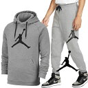 ◆ヨーロッパよりお届け◆【Jordan/ジョーダン/JORDAN JUMPMAN LOGO HOODIE PANTS 】メンズ◆ジャンプマンxロゴのパーカー＆パンツの上下セットアップ◆グレー◆S〜3XLまで◆バスケダンススウェット BQ8646-091 CQ7752 063