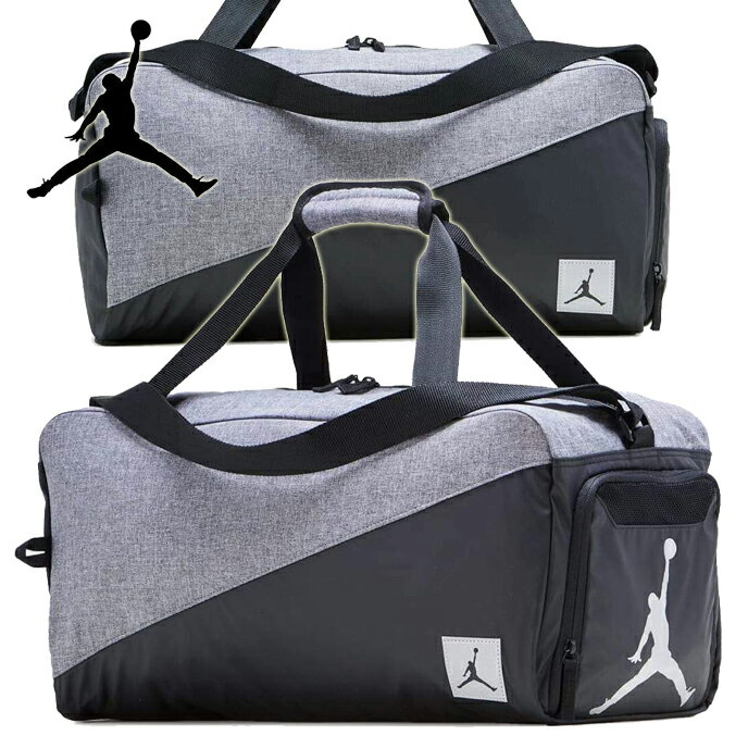 国内未発売◆【Jordan/ジョーダン/JORDAN Duffle Bag 】◆ジョーダン 　JUMPMAN ボストンバッグ◆ブラック　黒　ジャンプマン◆バスケ　ダンス　かばん　ダッフル