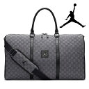 国内未発売◆【Jordan/ジョーダン/JORDAN Monogram Duffle Bag 】◆ジョーダン JUMPMAN モノグラム ボストンバッグ ◆ ブラック 黒 ◆ かばん ダッフル