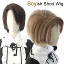 フルウィッグ ボーイッシュショートウィッグ（レディース 女性用 かつら ウイッグ WIG ベリーショート コスプレ 男装）