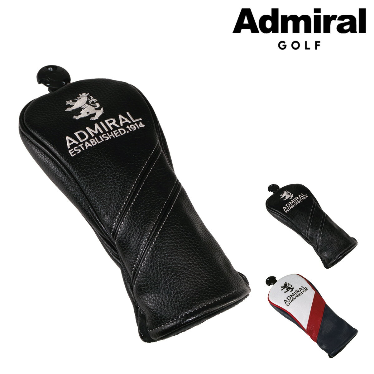 ITEM SPEC COLOR VARIATION ブランド：Admiral GOLF アドミラル ゴルフ ユーティリティ用ヘッドカバー。高級感のある深めのエンボス合皮を使用し、ゴルフシーンで映えるトリコロールカラーとブラックカラーがあります。ブラックカラーにはホワイトステッチを効かせてアクセントを加えました。 サイズ：ヘッドカバー番手タグ：3、4、5、7、X、ヘッドカバー番手タグ取付方法：ダイヤル式 カラー：【10】ブラック【90】トリコロール 素材：合成皮革(PU) 仕様：ユーティリティ用 ご注意ください： ● 商品の画像は、できるだけ商品に近いカラーにて掲載をしております。 お客様のモニターの発色または設定により、実際の色味と異なる場合もあります。あらかじめご了承ください。 ● メーカーサイズ、もしくは実際に測った寸法となります。商品の素材等の個体差により、若干サイズのばらつきがあります。サイズはあくまでも目安としてお考えください。 ● 天然皮革・素材を使用している商品によっては、天然素材の特性上、部位により風合いやシミ・シワ感や焦げ、濃淡など多少の個体差がある場合があります。あらかじめご了承ください。