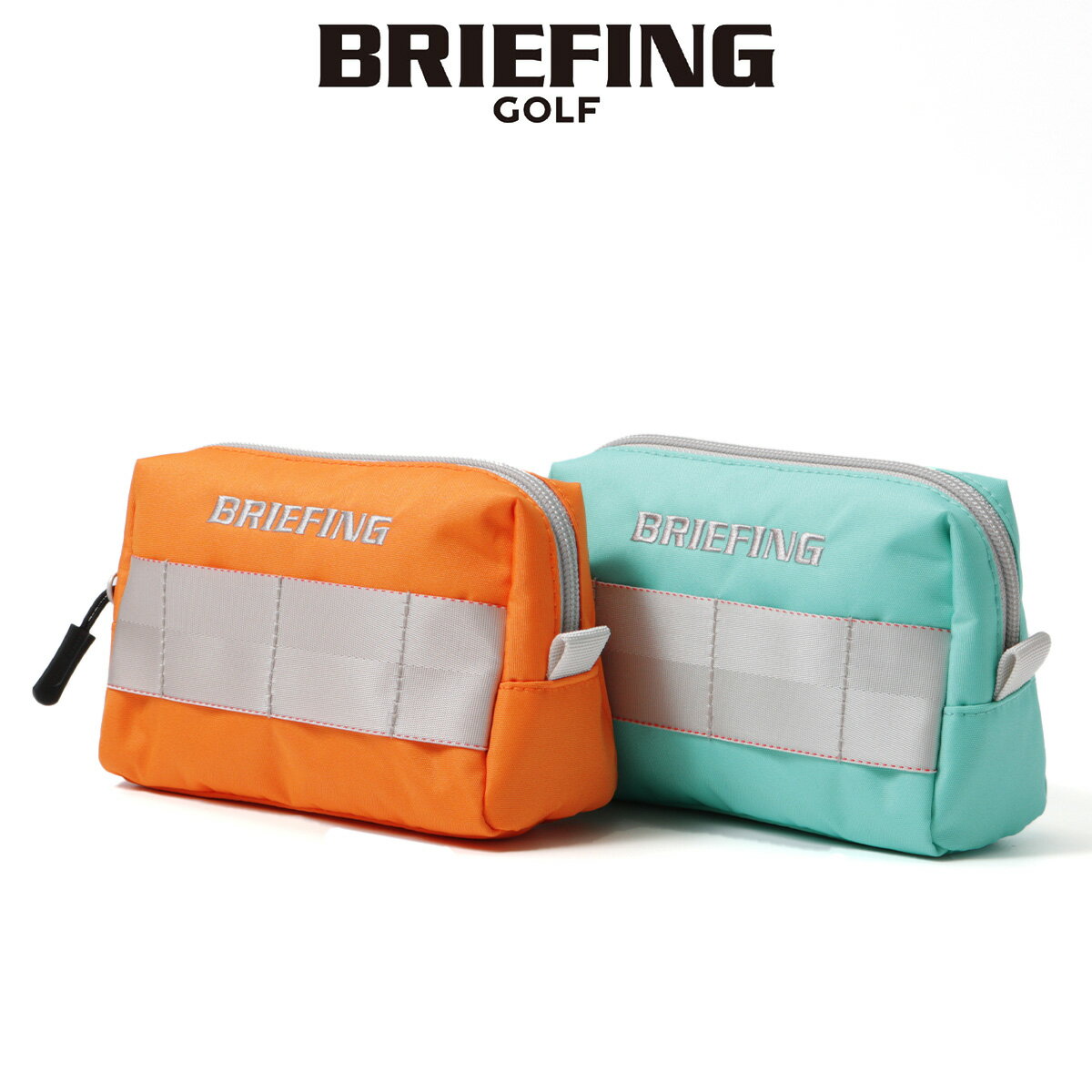 ブリーフィング ゴルフ ラウンドポーチ Mサイズ メンズ レディース BRG221G67 BRIEFING クルーズコレクション CRUISE COLLECTION 軽量 耐水 MK POUCH M CP CR 小物入れ[即日発送]