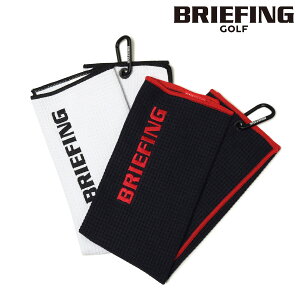 ブリーフィング ゴルフ タオル マイクロファイバー メンズ TOUR TOWEL BRG223F01 BRIEFING ツアータオル カラビナ付き スポーツタオル 吸収速乾[即日発送]