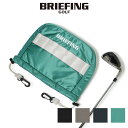 ブリーフィング ゴルフ アイアンカバー ヘッドカバー エコツイル メンズ レディース BRG223G37 BRIEFING GOLF 撥水 IRON COVER ECO TWILL 22AW