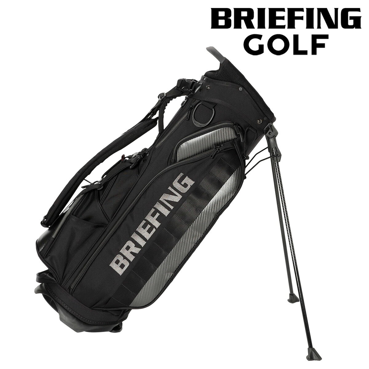 Rakuten - ブリーフィング ゴルフ キャディバッグ メンズ レディース プレミアム カーボン CR-4 #04 PREMIUM CARBON BRIEFING GOLF BRG261D17 スタンド型 4分割 ブランド[即日発送]