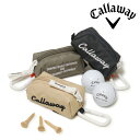 キャロウェイ ゴルフ ボールケース アドバンス 2個収納 メンズ レディース Callaway ボールポーチ ボールホルダー 即日発送