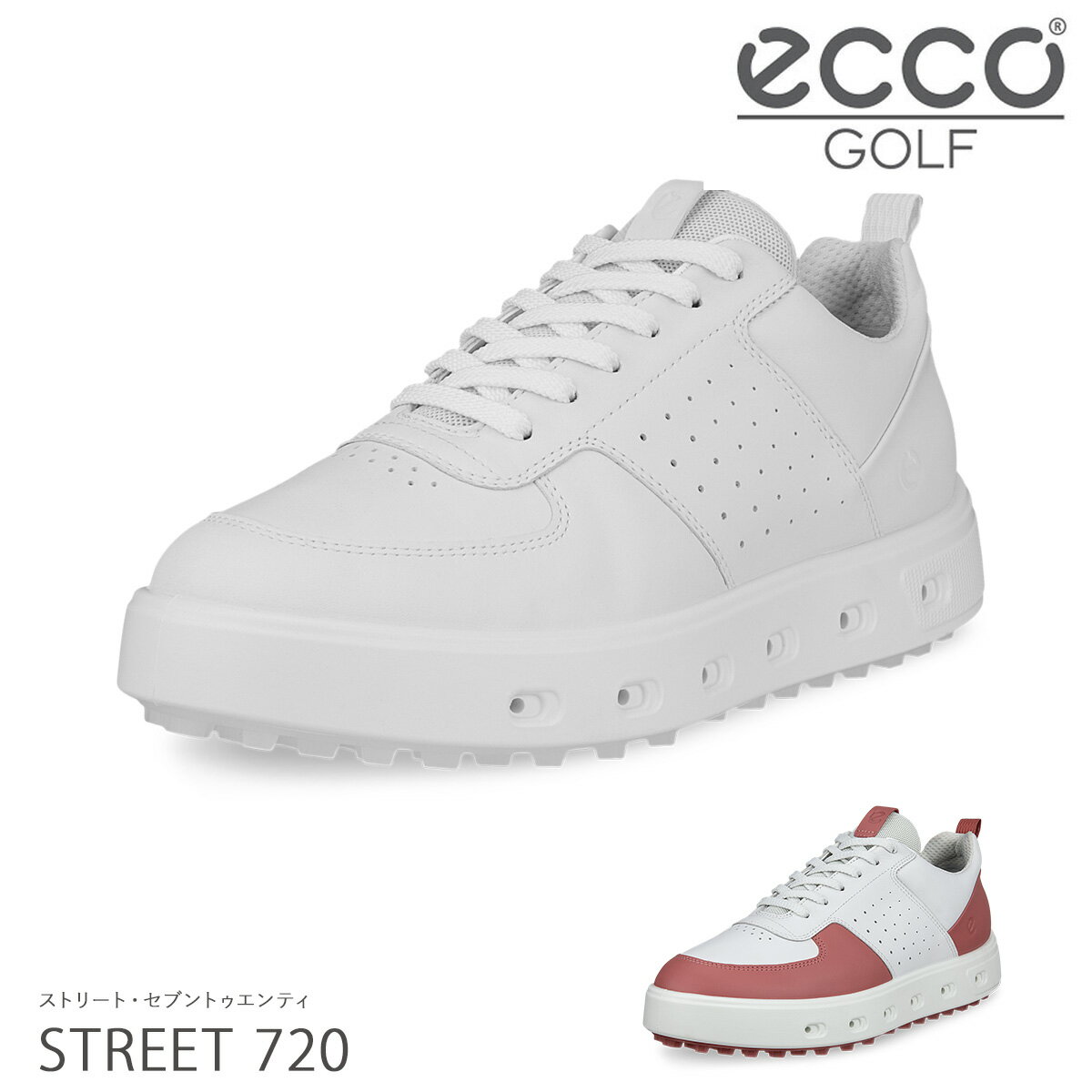 【全品10倍★11/20(木)20時～】エコー ゴルフ シューズ スニーカー ストリート 720 レディース 女性用 1..