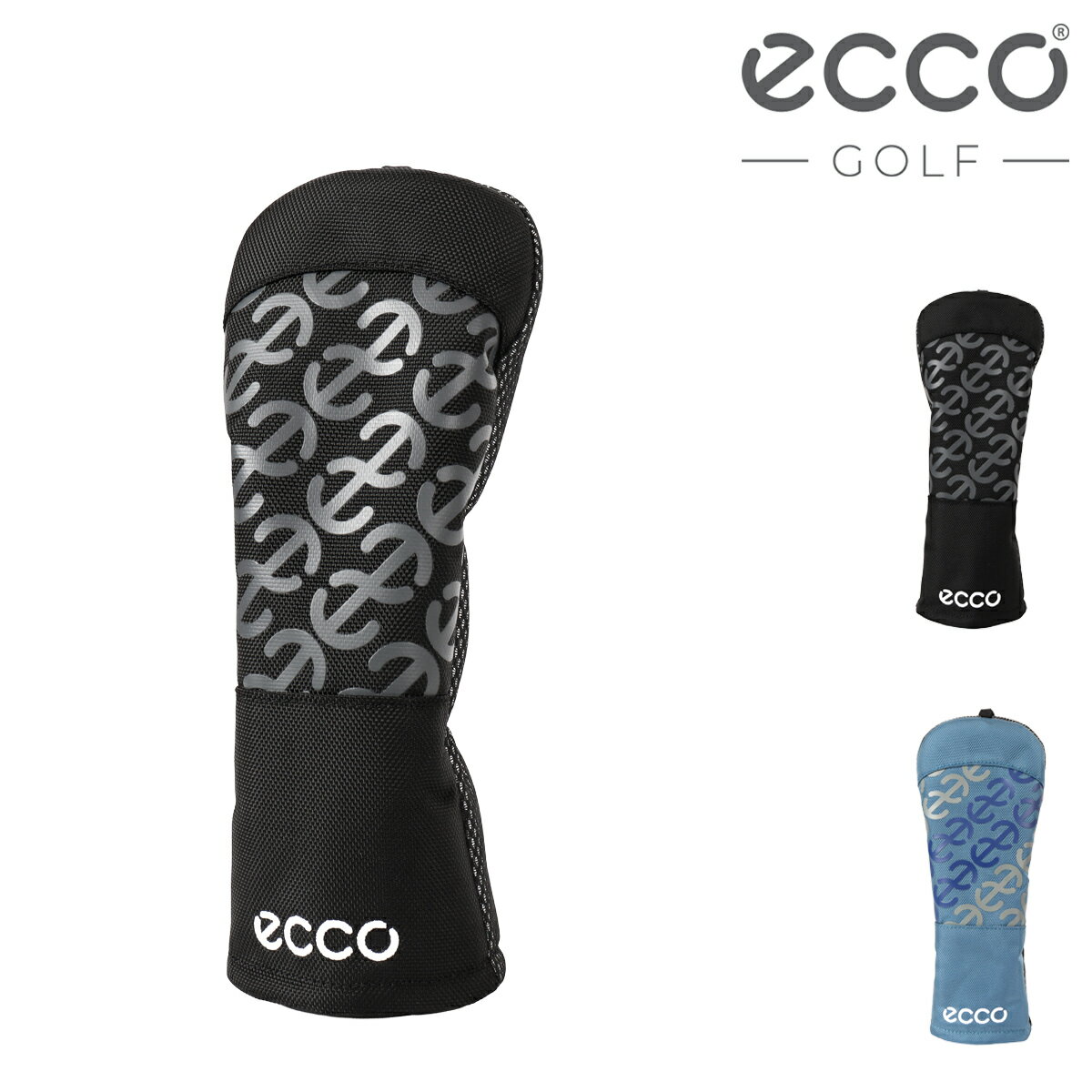 Fareway Wood - エコー ゴルフ フェアウェイカバー ヘッドカバー ECF006 ECCO FW用 ダイヤル式番手表示[即日発送]