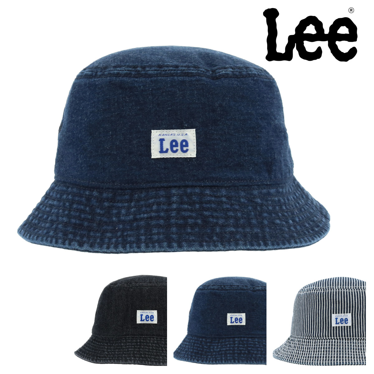 Lee バケットハット メンズ レディース 100-176312 リー | 帽子 コットン[PO5][即日発送]