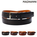 【全品10倍★5/16(金)2時迄】マグナーニ ベルト メンズ MGMB3002 MAGNANNI 本革 牛革 レザー ビジネス カジュアル ギフト プレゼント...
