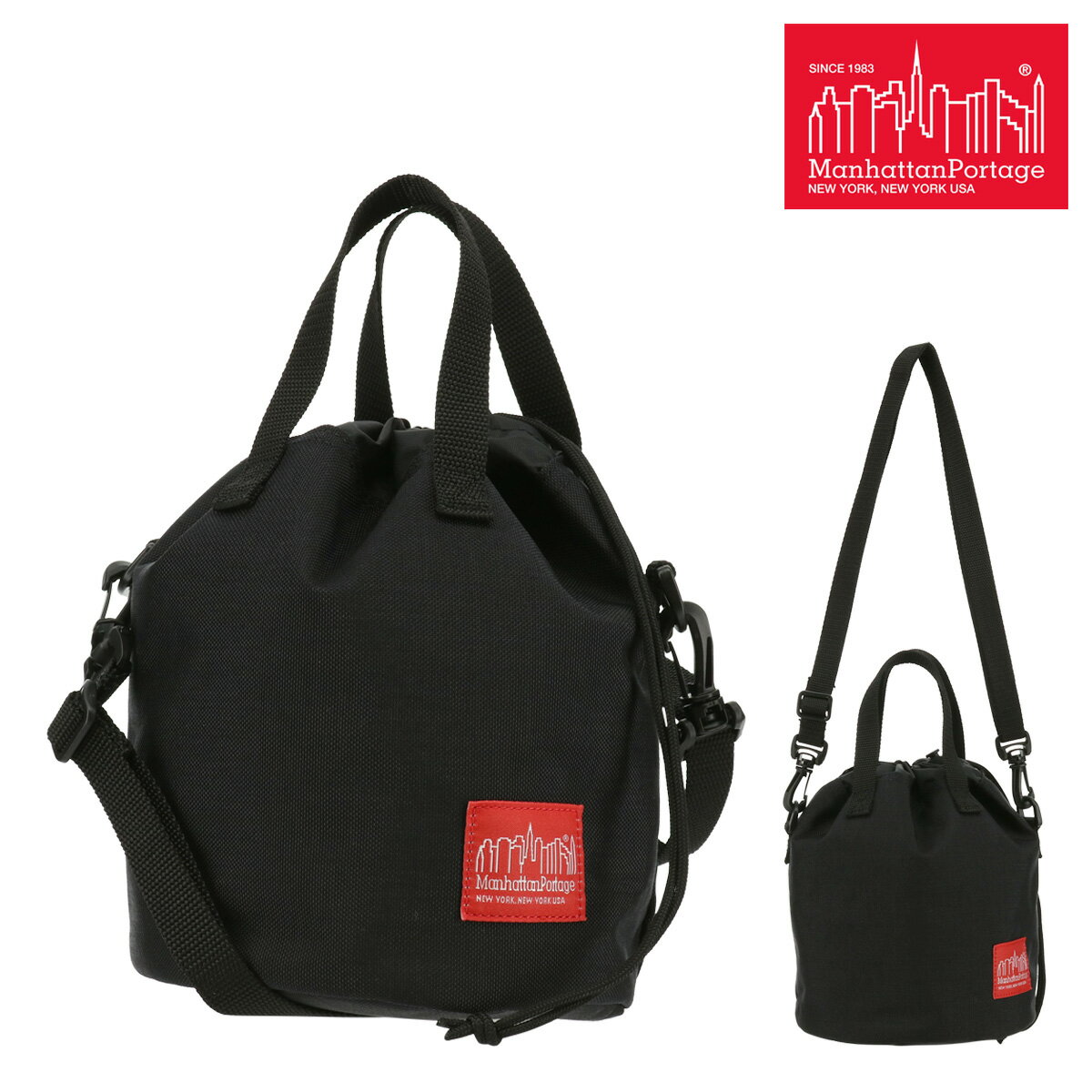 Rakuten - 【全品10倍★6/11(木)10時迄】マンハッタンポーテージ ショルダーバッグ メンズ レディース MP1423 Manhattan Portage | ミニショルダー 巾着[即日発送]