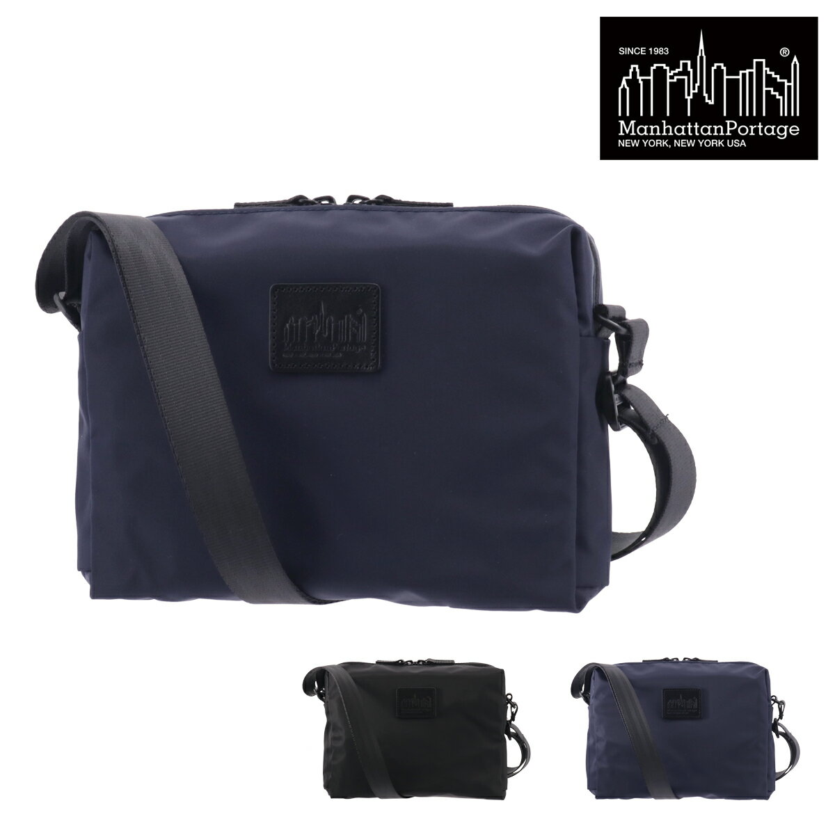 【全品10倍★6/27(金)2時迄】マンハッタンポーテージ ブラックレーベル ショルダーバッグ CORDURA TWILL NYLON メンズ レディース MP1488-2TWLBL MANHATTAN PORTAGE[即日発送](4)