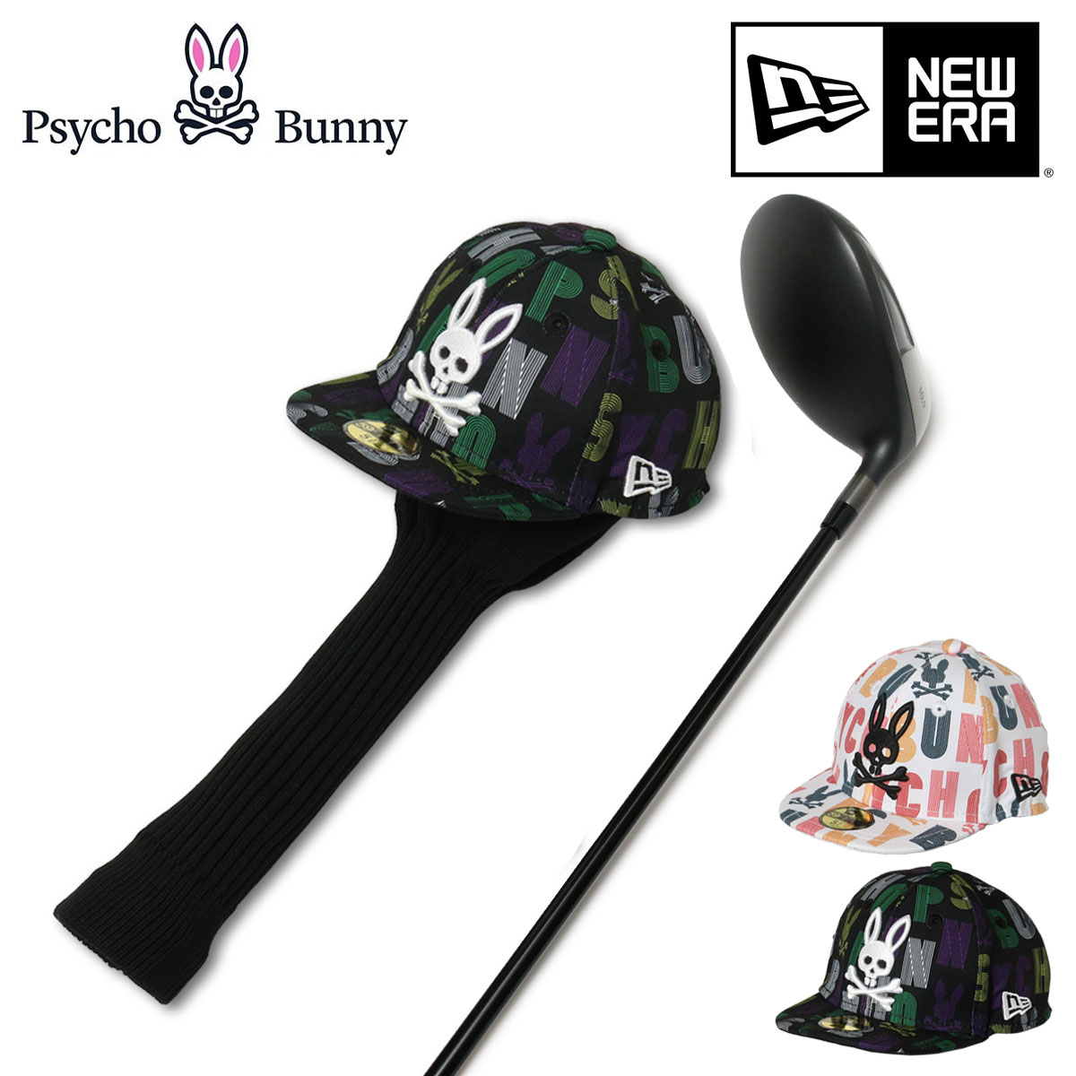 ★NEW ERA★ニューエラ★11404368★ドライバー用ヘッドカバー★ブラック★日本正規品★ ★NEW ERA★ニューエラ★11404368★ドライバー用ヘッドカバー★ブラック★日本正規品★