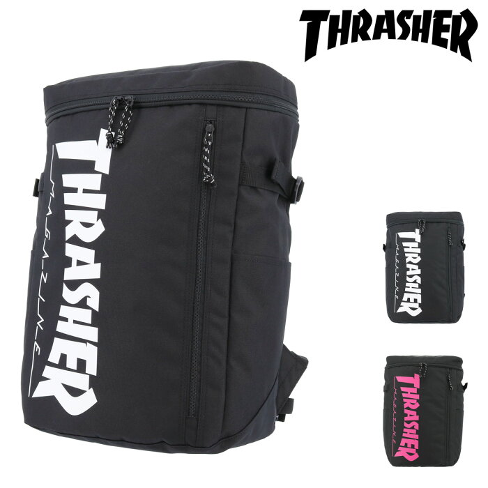 スラッシャー リュック スクールバッグ 25L Benchmark メンズ レディース THR-102 | THRASHER リュックサック デイパック スクエア 通学 大容量[即日発送][母の日]