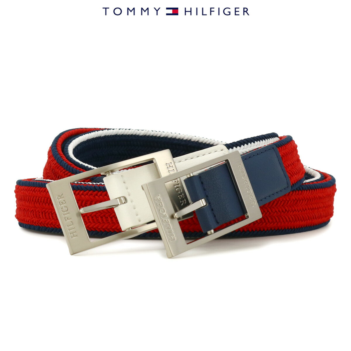 トミーヒルフィガー ゴルフ ベルト メッシュ 22S メンズ レディースTHMB2SV1 Tommy ...