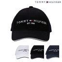 トミー ヒルフィガー ゴルフ キャップ 帽子 メンズ レディース THMB3F51 TOMMY HILFIGER GOLF サイズ調整可能 日除け 暑さ対策