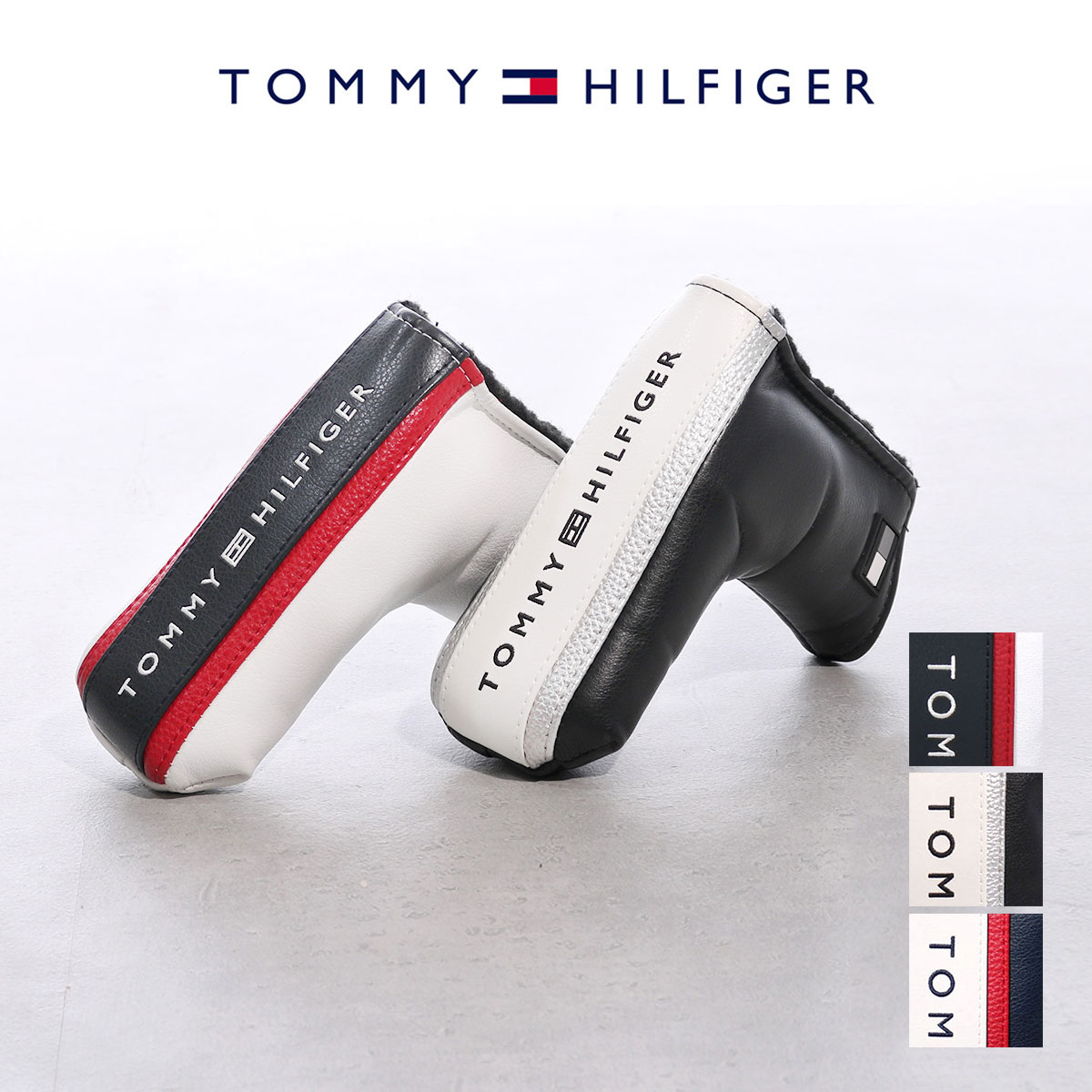 トミーヒルフィガー ゴルフ ヘッドカバー パターカバー ピン型 ブレード メンズ レディース THMG1FH4 Tommy Hilfiger｜ゴルフ ピン型 ヘッドカバー[PO10][即日発送]