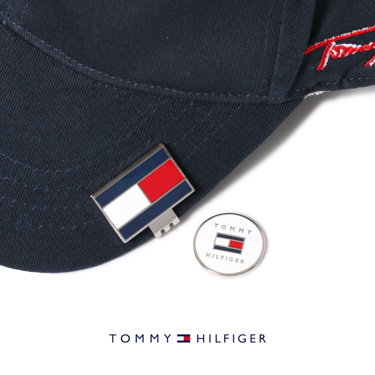 トミーヒルフィガー ゴルフ ゴルフマーカー マグネット メンズ THMG2SM1 Tommy Hilfiger | ボールマーカー クリップマーカー スポーツ[PO10][即日発送]