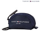 【全品10倍★5/16(金)2時迄】トミーヒルフィガー ゴルフ ボールポーチ シグネチャー メンズ THMG5SEA Tommy Hilfiger ボールケース...