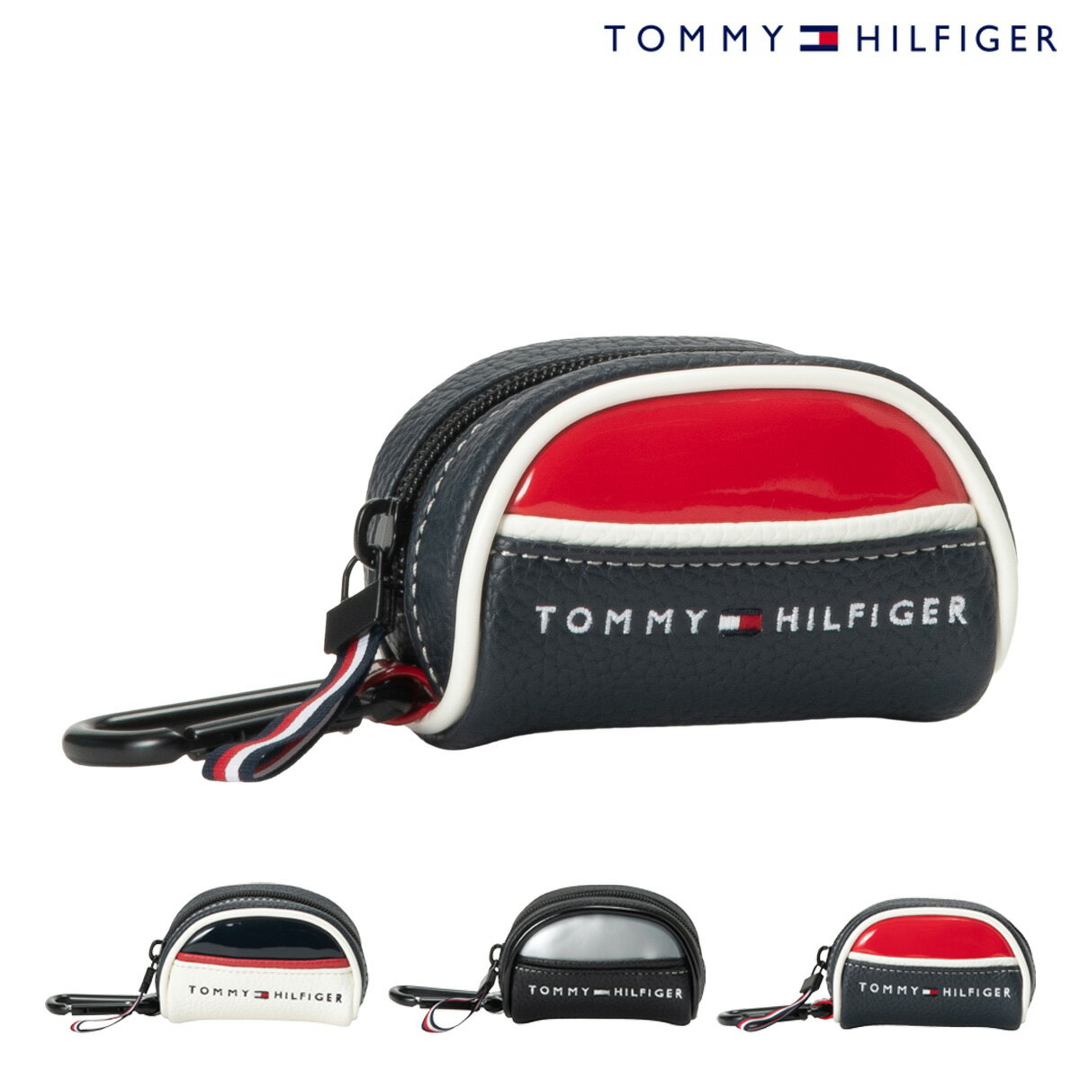 Rakuten - トミーヒルフィガー ゴルフ ボールポーチ FACE TOMMY HILFIGER GOLF THMG6SE3 ゴルフ用品 ボール入れ ボールケース[即日発送]