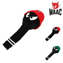 【全品10倍★7/11(金)2時迄】ワック ゴルフ ドライバーカバー ヘッドカバー メンズ レディース072252861 WAAC スポーツ アウトドア[即日発...