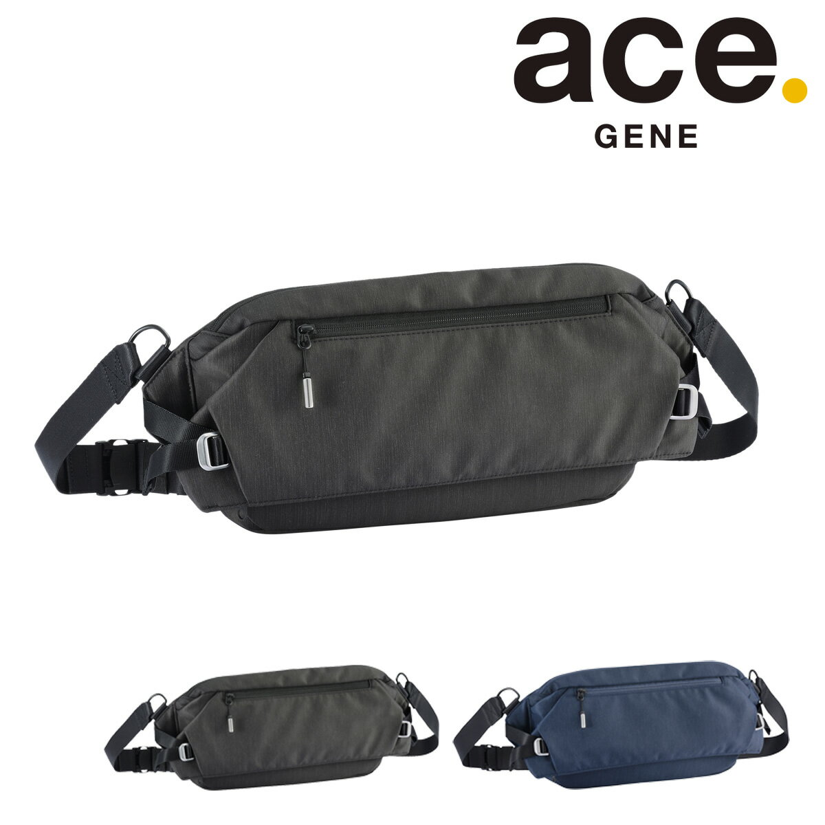 Rakuten - エースジーン ボディバッグ メンズ クロスリングH 68027 ace.GENE | 撥水 スリングバッグ 抗菌[PO10]