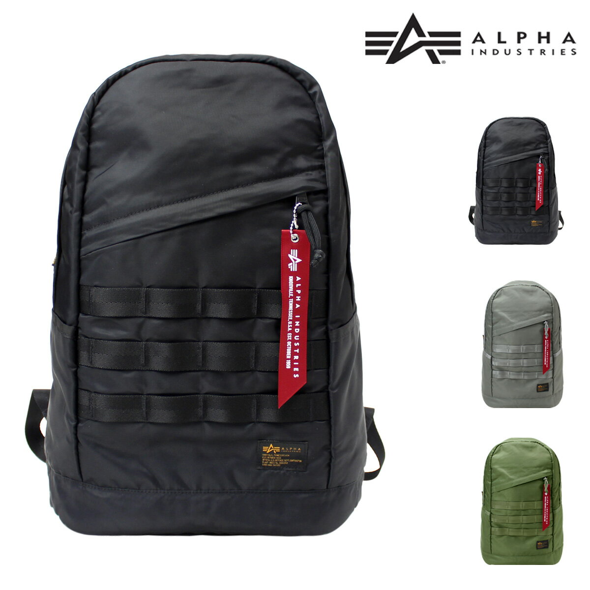 アルファインダストリーズ リュック メンズ アルファインダストリーズ リュック 540 ナイロンコーデュラツイル 66006 ALPHA INDUSTRIES リュックサック バックパック メンズ[PO10]