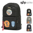 アルファインダストリーズ リュック メンズ アルファインダストリーズ リュック メンズ 66030 ALPHA INDUSTRIES Patch Design リュックサック デイパック ナイロン