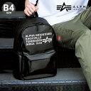 アルファインダストリーズ リュック メンズ アルファインダストリーズ リュック B4 メンズ 66300 ALPHA INDUSTRIES リュックサック バックパック 撥水[PO10]