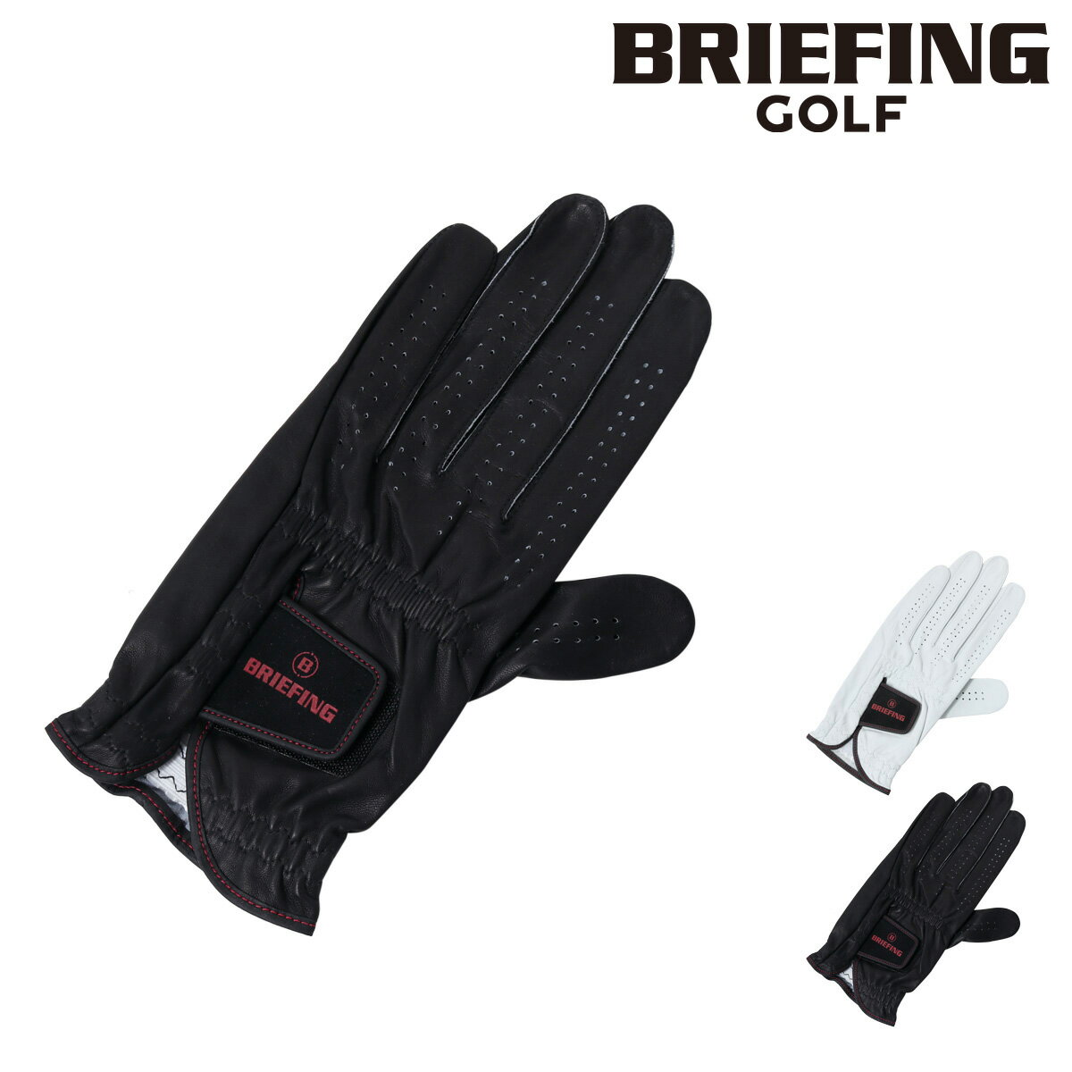 ブリーフィング ゴルフ グローブ 左手用 MENS PREMIUM LEATHER GLOVE-L メンズ BRG201A16 BRIEFING | 羊革 レザー ネコポス メール便[PO10][即日発送]