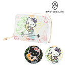 カステルバジャック ハローキティ コインケース ラウンドファスナー キトゥン レディース086651 CASTELBAJAC HELLO KITTY KITTON | 小銭入れ 牛革