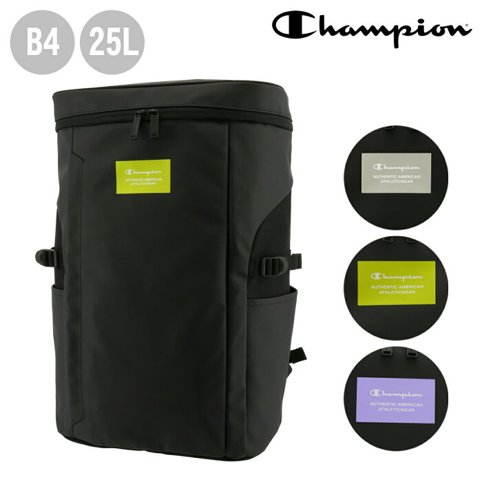 チャンピオン リュック B4 25L デイリー メンズ レディース 67491 Champion │ リュックサック バックパック デイパック スクールバッグ おしゃれ 通学 大容量 男子 女子 学生 部活 撥水[即日発送]