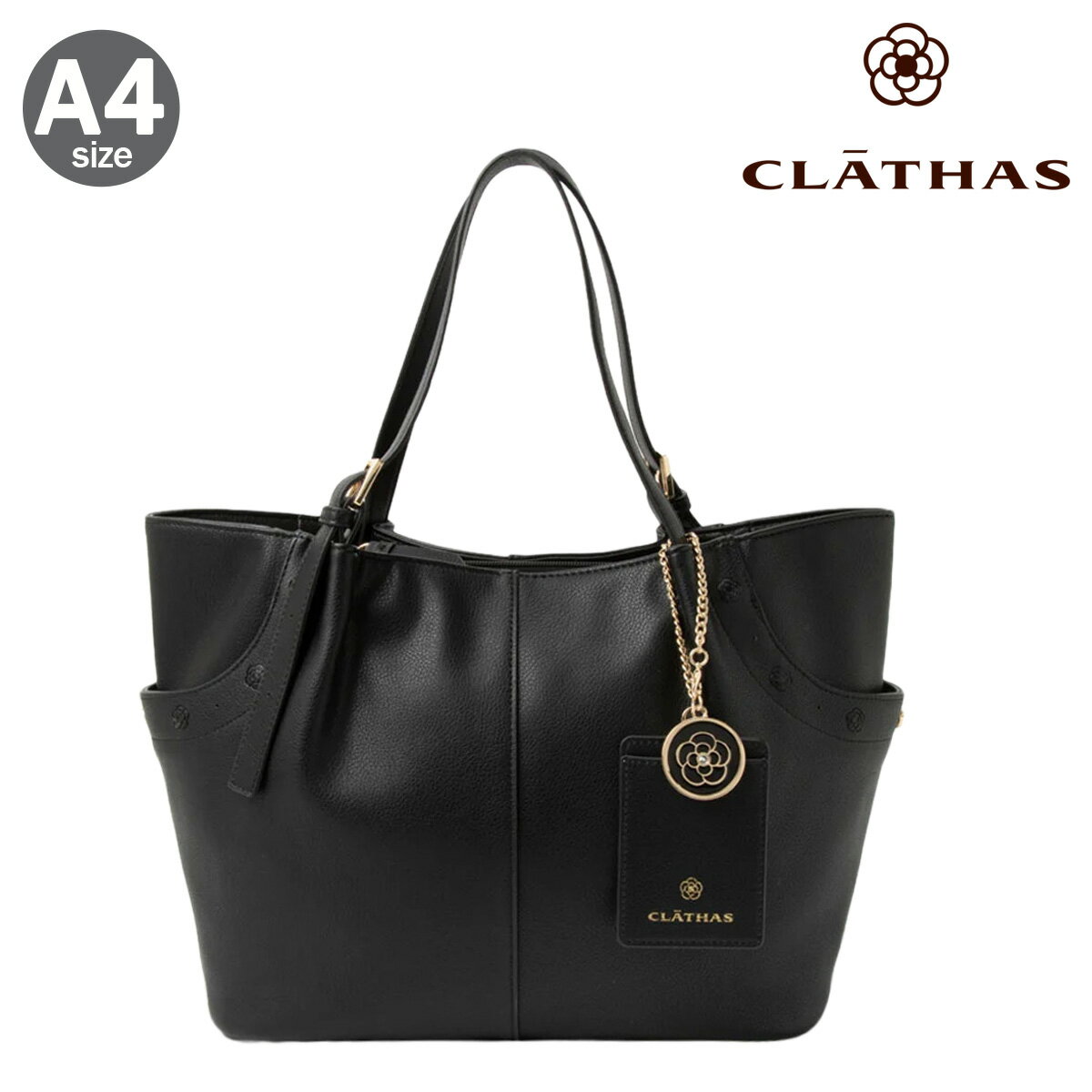 Rakuten - クレイサス トートバッグ A4 ベル レディース 190620 CLATHAS 軽量 肩掛け パスケース 通勤[即日発送]