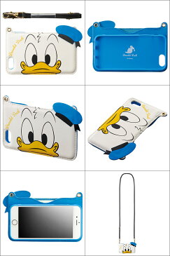 ドナルドダック Donald Duck iPhone6 ケース i6S-DN34 ダイカット アイフォン スマホケース スマートフォン カバー ドナルドダック ディズニー ショルダーストラップ [PO10][bef]