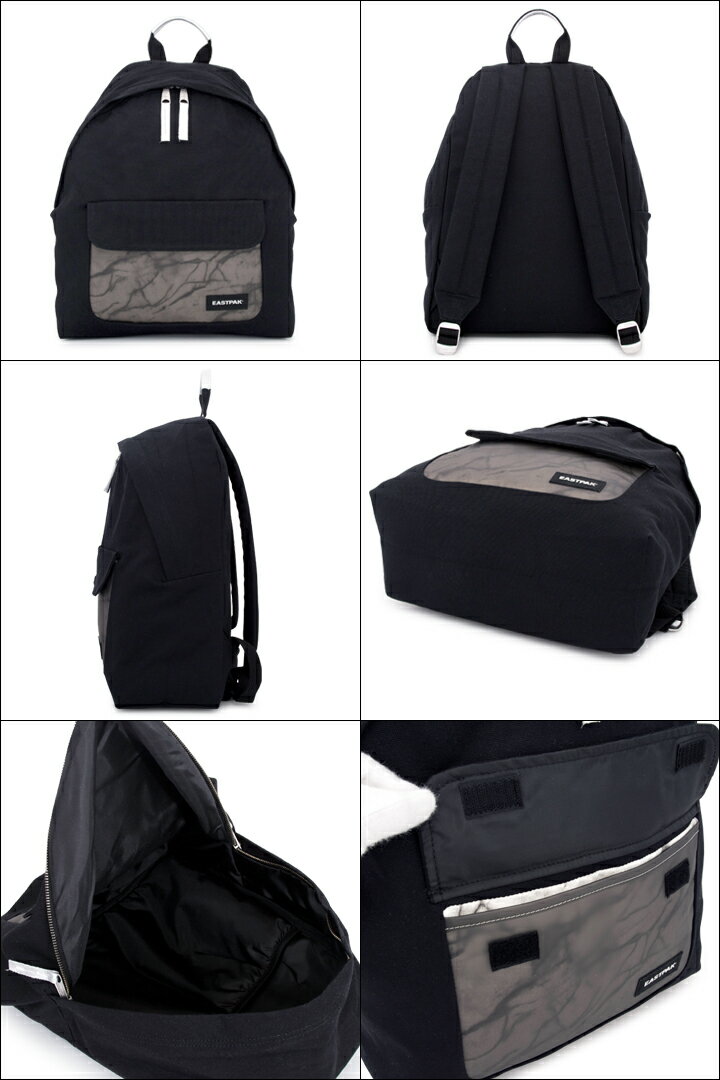 イーストパック EASTPAK リュック EK620 PADDED PAK'R STEEP BLACK 【 パデッドパッカー 】【 デイパック バックパック リュックサック 】[PO5][bef][即日発送]