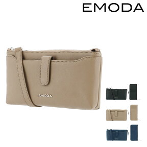 【全品10倍｜期間限定】エモダ ショルダーバッグ 2WAY 角シボ レディース EM-9339 EMODA | お財布ポシェット 長財布 ウォレットショルダー