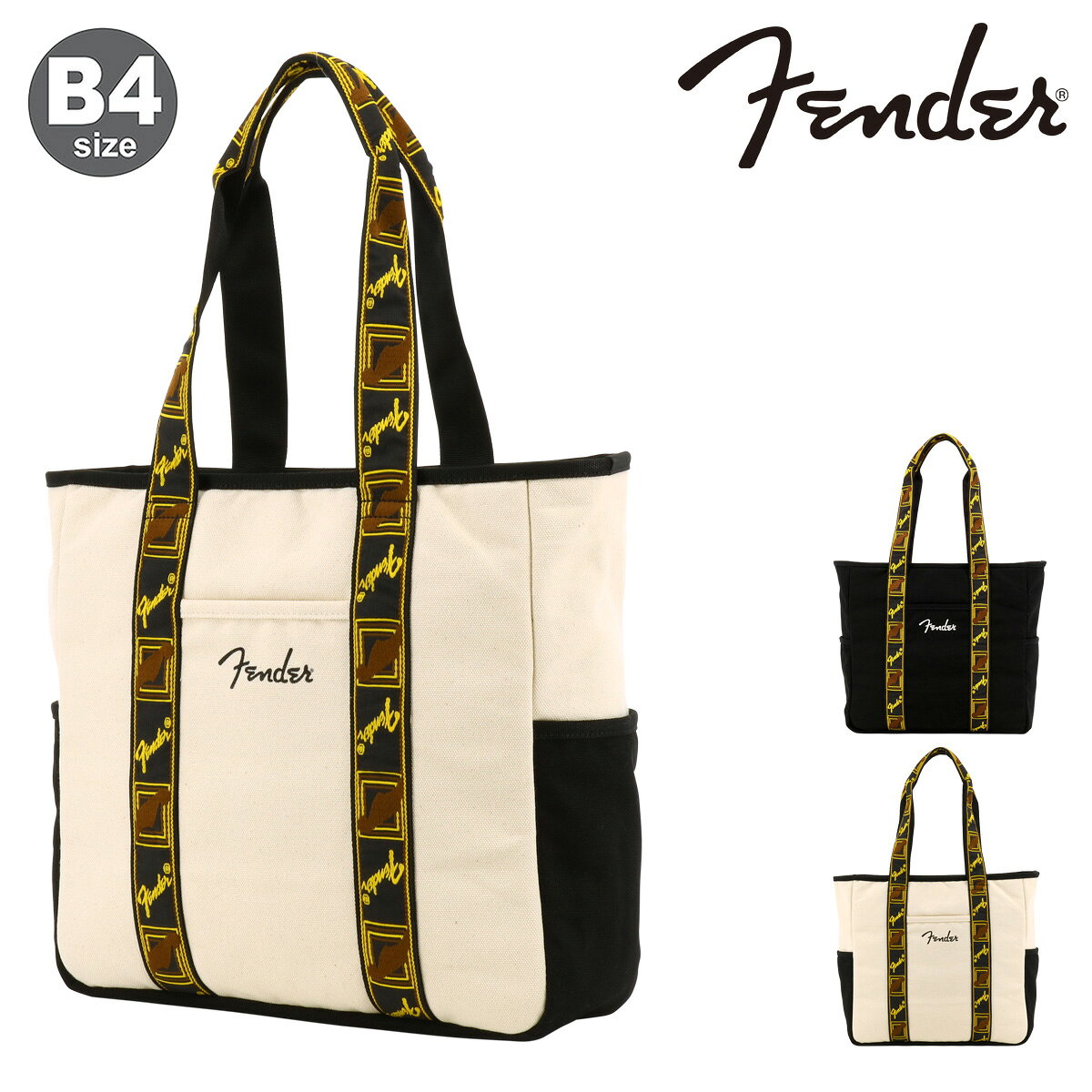 Rakuten - フェンダー トートバッグ キャンバス B4 メンズ レディース 950-6003 Fender 大きめ[PO10]