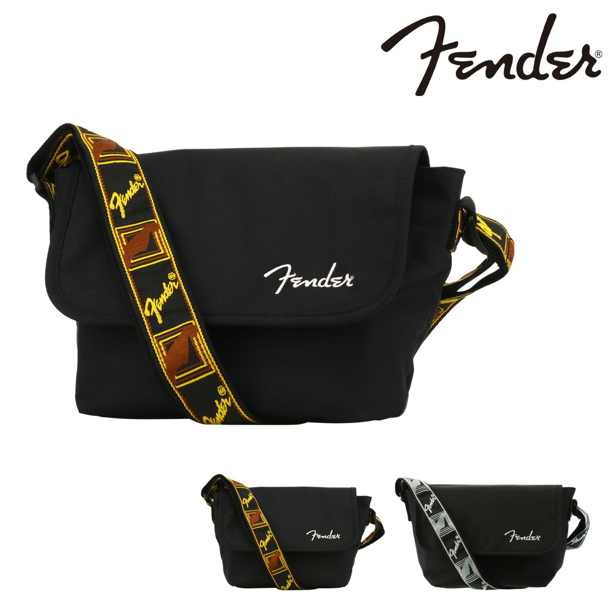 乐天商城 - フェンダー ショルダーバッグ Sサイズ メンズ レディース 950-6052 Fender 小さめ メッセンジャーバッグ