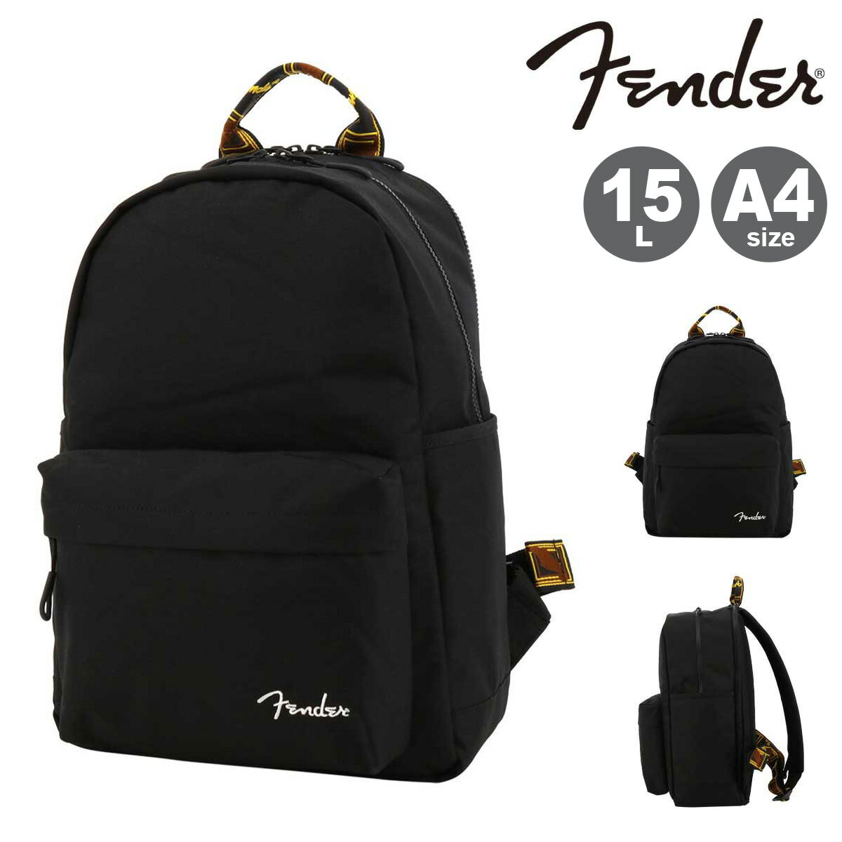 乐天商城 - フェンダー リュック 15L A4 メンズ レディース 950-6055 Fender バッグパック デイバッグ コーデュラ[PO10]