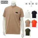 エルグワン ゴルフ ポロシャツ 半袖 ゴルフ メンズ レディース GU23PR11 HERG1 | ゴルフウェア スポーツ STAND COLLOR POLO-...