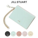ジルスチュアート パスケース 本革 レザー レディース JSLW3AP1 グローリア JILLSTUART リボン ラメ 大人 かわいい シンプル チェーン付き...