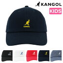 【SALE】カンゴール キャップ キッズ 子供用 子ども 195269005 KANGOL キッズウォッシュドベースボール | コットン 帽子 サイズ調節可能[...