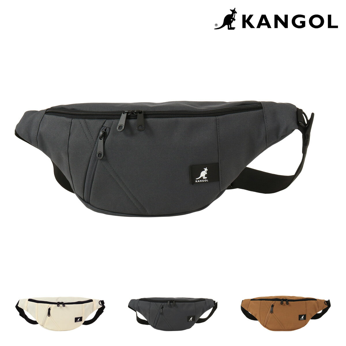 カンゴール ボディバッグ クロスエイト メンズ レディース 250-3040 Cross Eight Stealth KANGOL ウエストバッグ ショルダーバッグ 旅行