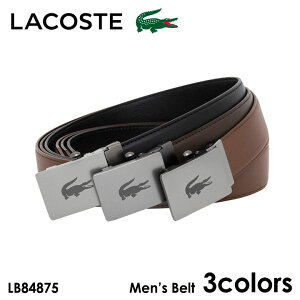 ラコステ LACOSTE ベルト LB84875 レザー メンズ [PO10]