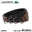 LACOSTE ベルト メンズ ラコステ LACOSTE ベルト LB85680 レザー メンズ [PO10]