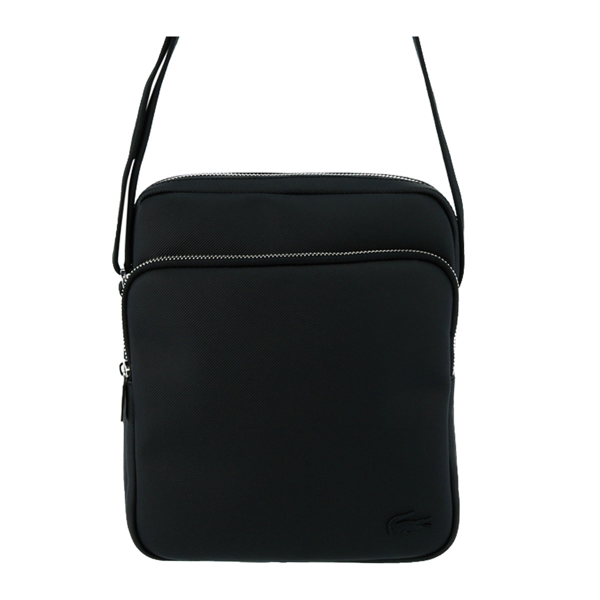 ラコステ ショルダーバッグ MEN'S CLASSIC メンズ NH2343H LACOSTE | ダブルファスナー プチピケ[PO10][bef][即日発送]