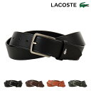 ラコステ ベルト 本革 メンズ LB65610 LACOSTE 牛革 レザー 日本製 ビジネス フォーマル