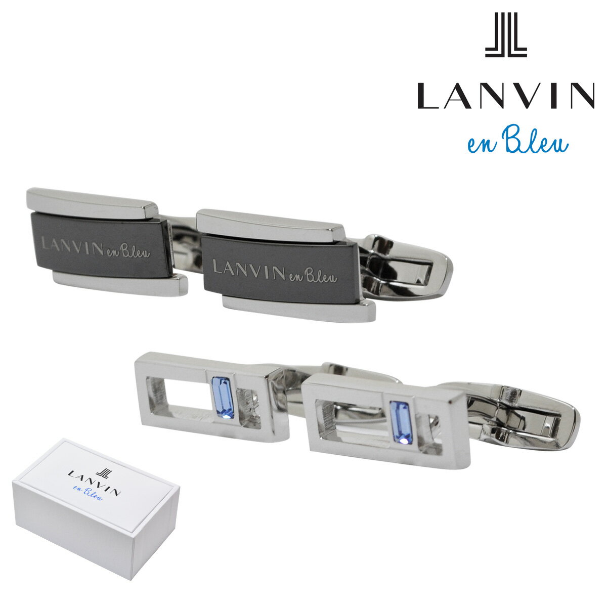最大52倍★11/4(水)20時〜期間限定エントリー｜ランバンオンブルー カフス メンズ LANVIN en Bleu｜カフスボタン カフリンクス アクセサリー ギフト プレゼント 結婚式[PO10][即日発送]