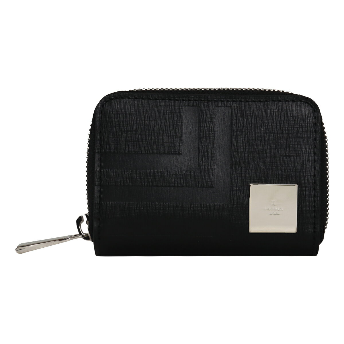 ランバンオンブルー 小銭入れ 本革 ラウンドファスナー 521622 フィズ LANVIN en Bleu コインケース パスポケット 定期入れ キーチェーン レザー 牛革 2